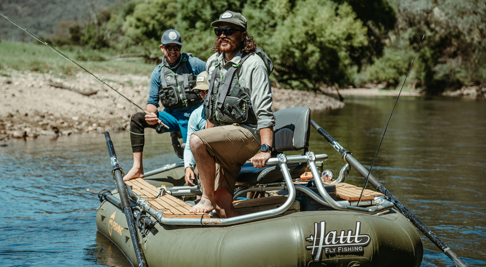 Haul_Fly_Fishing_SnowMountains_Tumut_Australia_Trout_2Angler_Drift_Boat_3